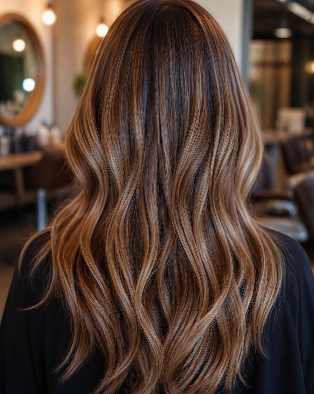 Efekt koloryzacji — balayage