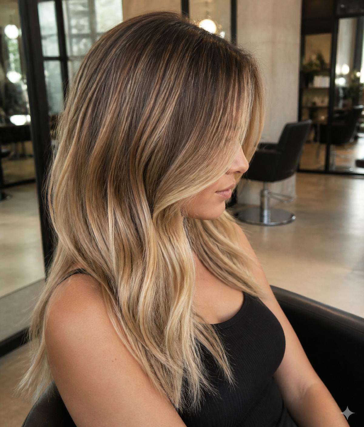Klientka w salonie FORMA Hair Studio